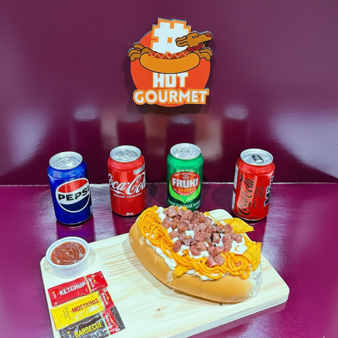 Dog bacon com Doritos